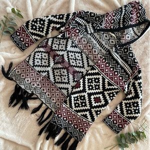 Oversized Hooded Cardigan